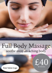 Full Body Massage Poster